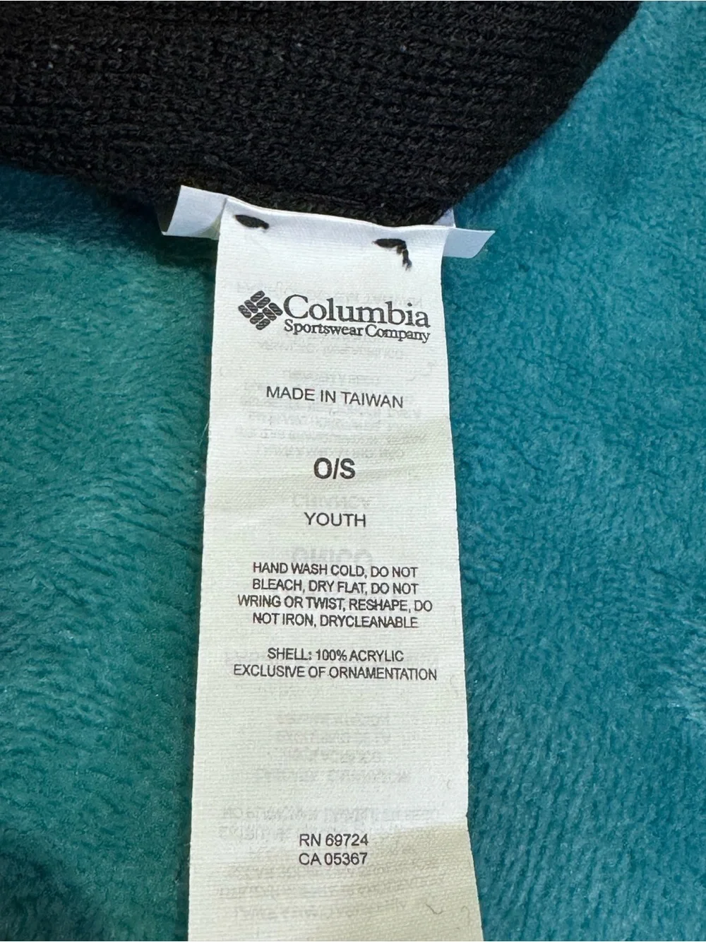 NWOT Columbia Reversible Beanie - Size Youth O/S